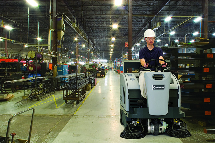 Nilfisk SW4000 In-use Warehouse Ft image