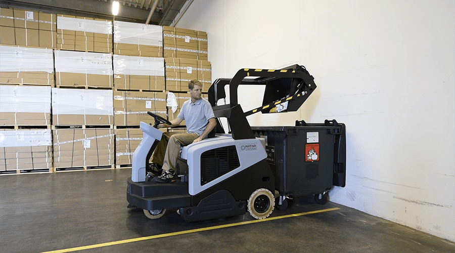 Nilfisk SW5500 décharge image