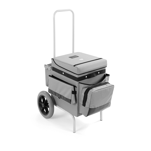 TTS CHARIOT SERVICE H CUBE AVEC CASSETTE ET POCHES ROUE D300MM image